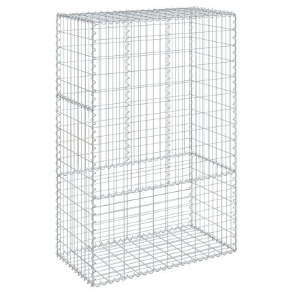 Габионна кошница с покритие, 100x50x150 см, поцинковано желязо