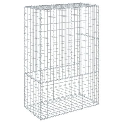 Габионна кошница с покритие, 100x50x150 см, поцинковано желязо