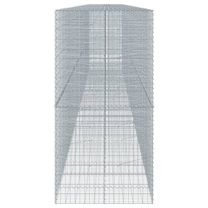 Габионна кошница с покритие, 1150x100x200см, поцинковано желязо