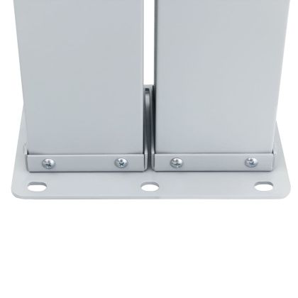 Прибираща се странична тента, синя, 120x1000 см