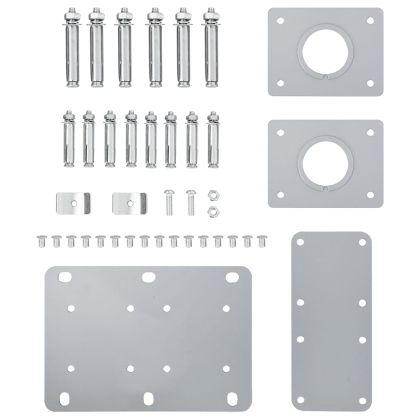 Прибираща се странична тента, синя, 120x1000 см