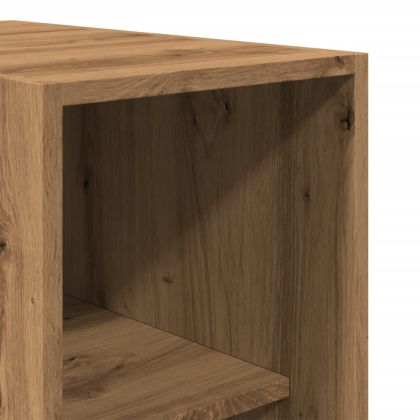 Гардероб, дъб артизан, 30x50x200 см, инженерно дърво