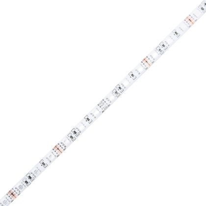 Маса за кафе с Infinity LED, кафяв дъб, 70x53x30 см