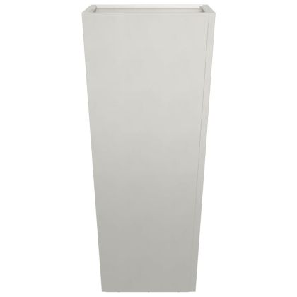 Градинска кашпа, 35x35x75 см, неръждаема стомана