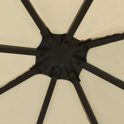 Беседка, 3х3 м, кремава