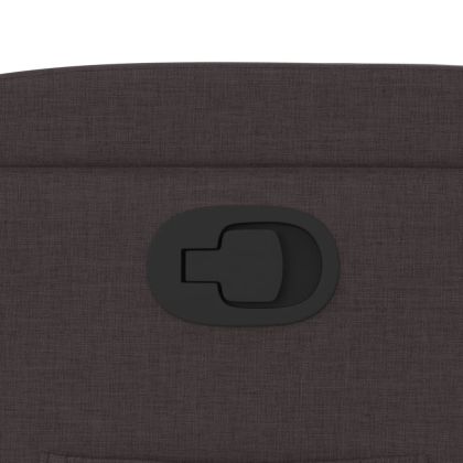 Наклоняем стол, тъмнокафяв, текстил