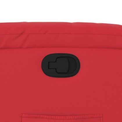 Наклоняем стол, червен, изкуствена кожа