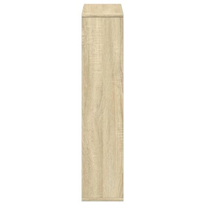 Библиотека, сонома дъб, 63x20x90 см, инженерно дърво