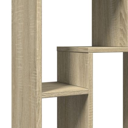 Библиотека, сонома дъб, 63x20x90 см, инженерно дърво