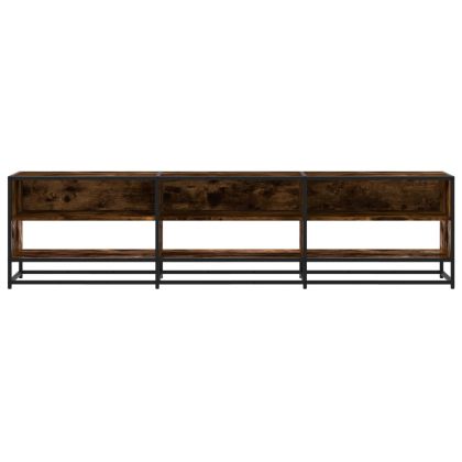 ТB шкаф, опушен дъб, 180x40x46 см, инженерно дърво