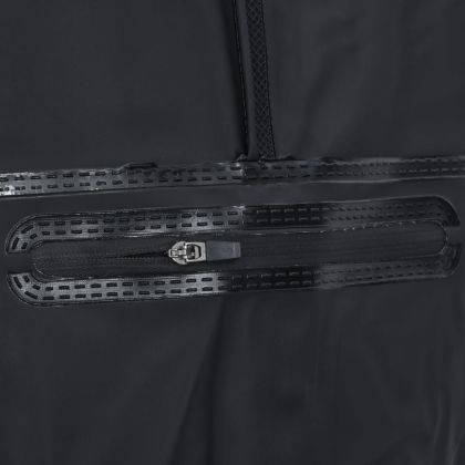 Гащеризон за риболов с ботуши и колан, черен, размер 46