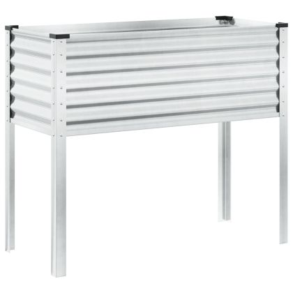 Градинска саксия 100x45x90 см, устойчива на атмосферни влияния стомана