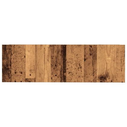ТВ шкафове за стенен монтаж, 2 бр, старо дърво, 100x30x30 см