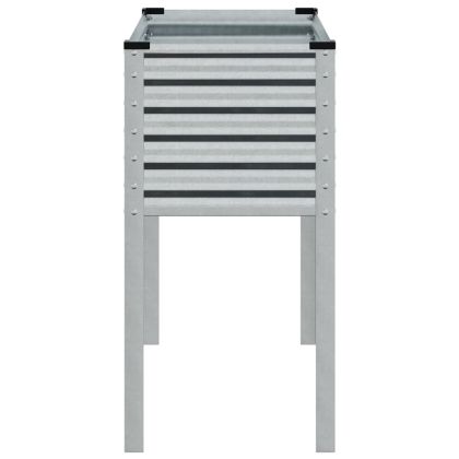 Градинска саксия 100x45x90 см, поцинкована стомана