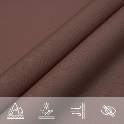 Платно-сенник, Оксфорд текстил, квадратно, 2x2 м, кафяво