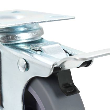 8 бр въртящи се колела, 75 мм