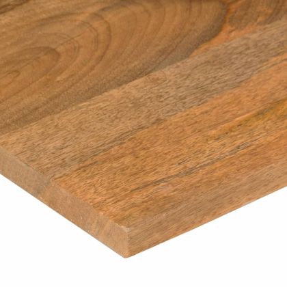 Плот за бюро с извивка 100x50x2,5 см грубо мангово дърво масив