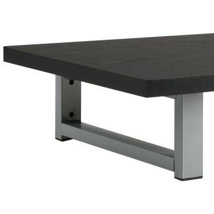 Обзавеждане за баня, черно, 60x40x16,3 см