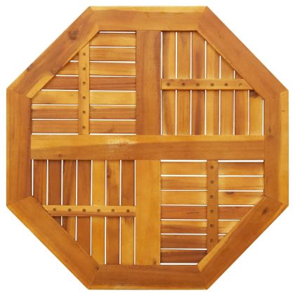 Плот за маса 80x80x2,2 см осмоъгълен масивна дървесина акация
