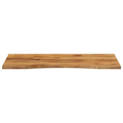 Плот за бюро с извивка 120x50x2,5 см грубо мангово дърво масив