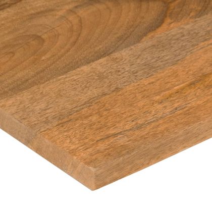 Плот за бюро с извивка 120x50x2,5 см грубо мангово дърво масив