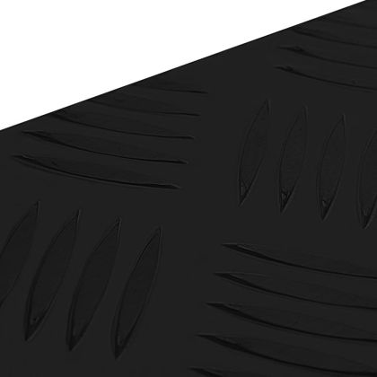 Алуминиева кутия, 80x30x35 см, черна