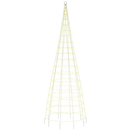 LED коледна елха 550 LED топло бяло 300 см