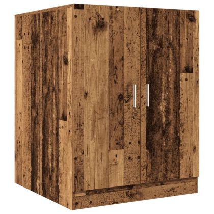 Шкаф за пералня старо дърво 70,5x71,5x91,5 см