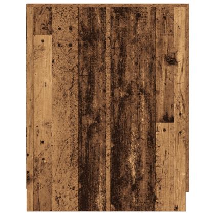 Шкаф за пералня старо дърво 70,5x71,5x91,5 см