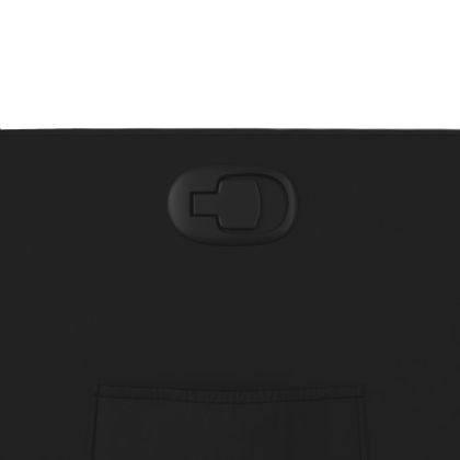 Изправящ реклайнер стол, черен, изкуствена кожа