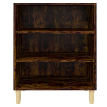 Бюфет опушен дъб 57x35x70 см инженерно дърво