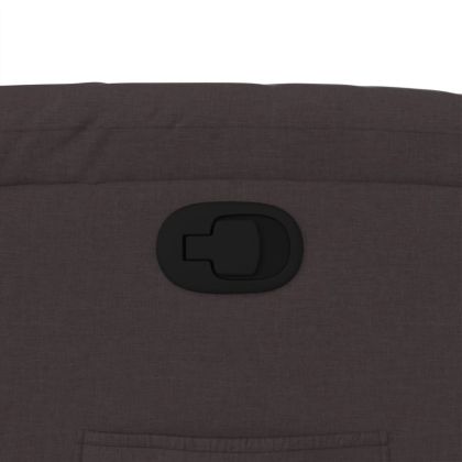 Наклоняем стол, тъмнокафяв, текстил