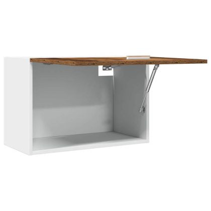 Висящ шкаф "Lyon", старо дърво, 60x31x40 см, инженерно дърво