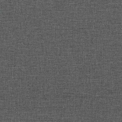 Релаксиращ стол с табуретка, тъмносив, плат