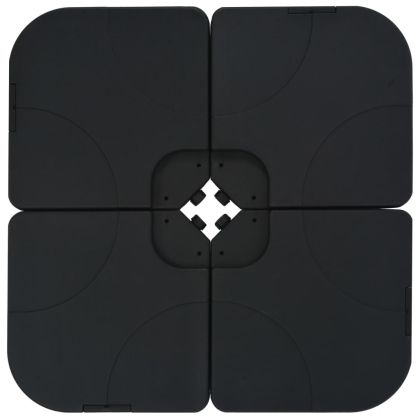 Градински чадър, с преносима основа, пясъчен