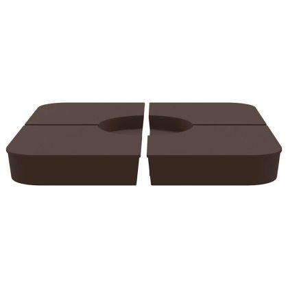 4 части Комплект основа за чадър за чадър с кръстосана 100 кг