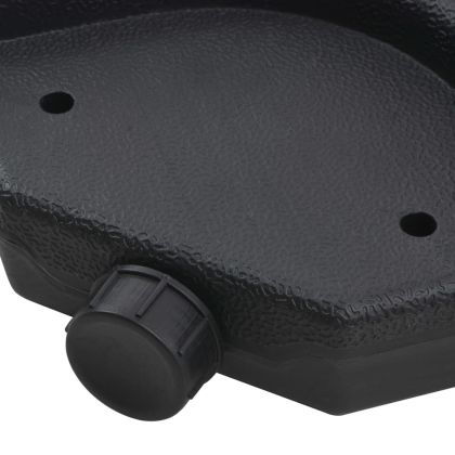 Градински чадър, с преносима основа, зелен