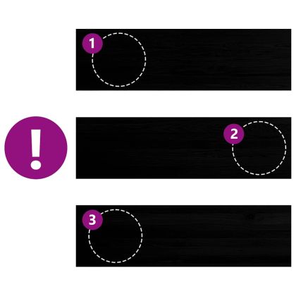 Прозоречни первази, 2 бр, тъмнокафяви, 140x40x2 см, дъб масив