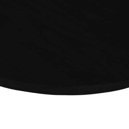 Плот за маса, тъмнокафяв, 80x40x2 см, дъб масив, овална