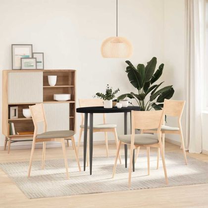 Плот за маса, тъмнокафяв, 80x40x4 см, дъб масив, овална