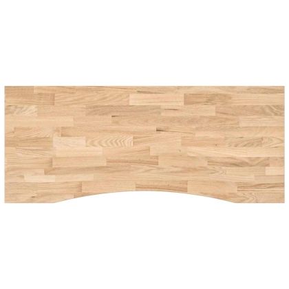 Плот на бюро 120x60x2,5 cm необработен масивен дъб правоъгълна
