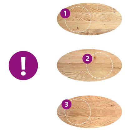 Плот за маса, 120x60x2 см, дъбово дърво масив, овална