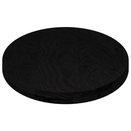 Плот за маса, тъмнокафяв, 100x50x4 см, дъб масив, овална