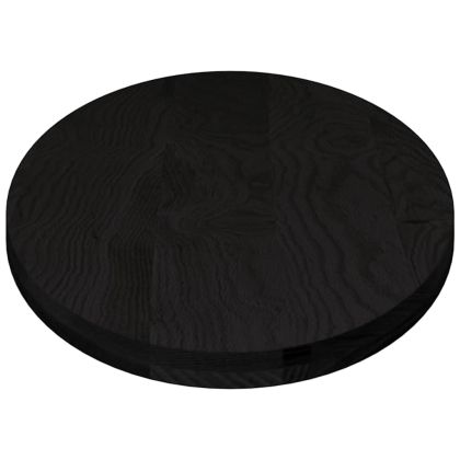 Плот за маса, тъмнокафяв, 140x60x4 см, дъб масив, овална