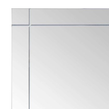 Стенно огледало, 100x60 см, стъкло