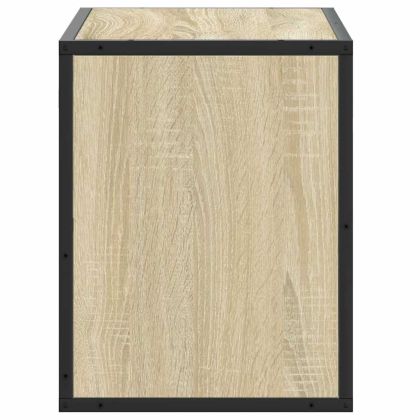 ТB шкаф, сонома дъб, 60x31x39,5 см, инженерно дърво и метал