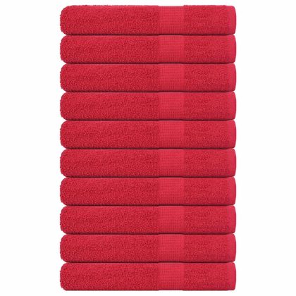 Кърпи FROGN 10 бр. Червени 100x200 см 360 г/м²