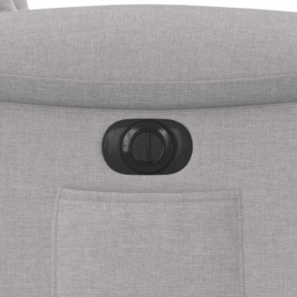 Електрически наклоняем стол, облачно сив, текстил