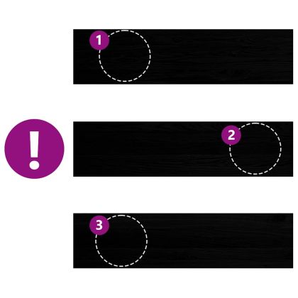 Стълбищни стъпала, 12 бр, тъмнокафяви, 100x25x2 см, дъб масив