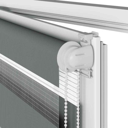 Зеброва щора 90x100 см ширина на плата 85,9 cm полиестер